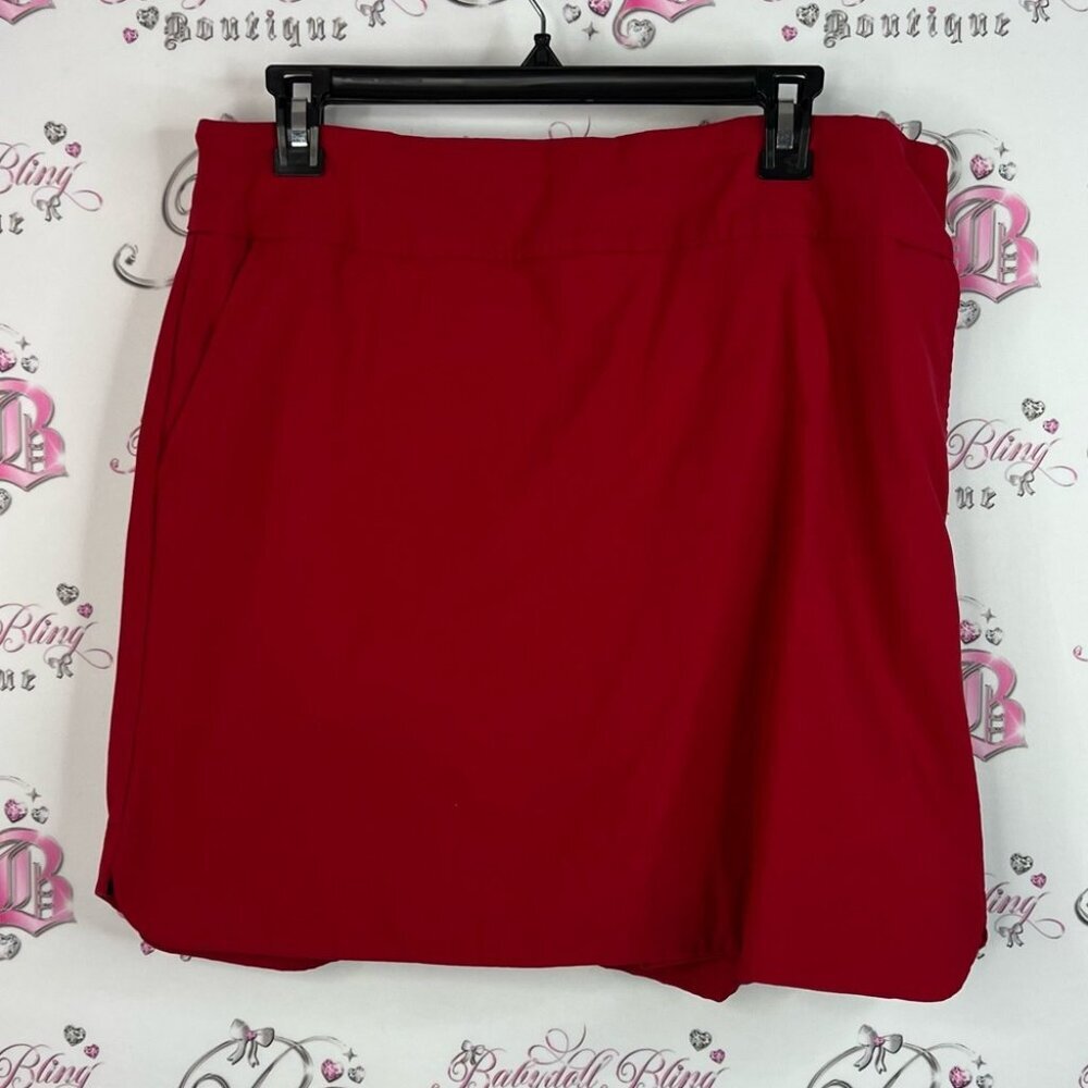 S.c. & co. Skirt skort built in shorts pencil LChic Red Mini Skirt